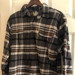 Large sized plaid flannel by Jachs